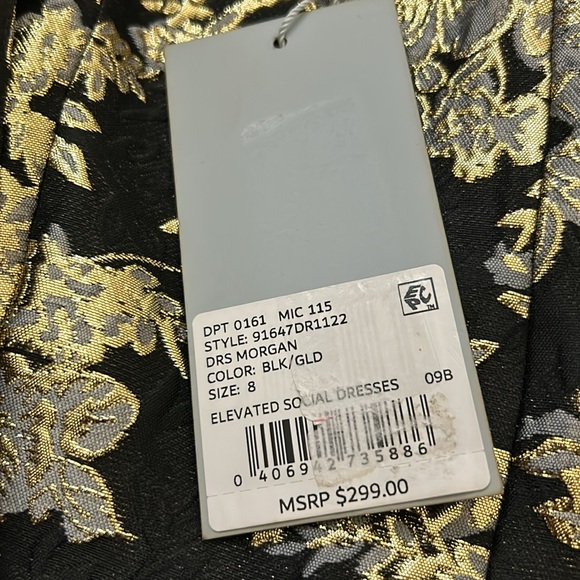 NWT Antonio Melani Morgan
Sleeveless Square Neck
Jacquard A-Line Midi Dress - Picture 16 of 16